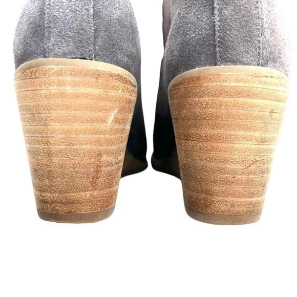 TOMS Kallie Wedge Bootie in Gray Women's Size 7.5 - Picture 10 of 11